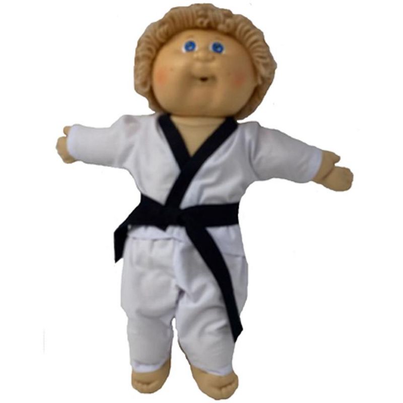 Doll Clothes Superstore Karate Outfit For 15 Inch Baby And Cabbage Patch Kid Dolls, 3 of 6