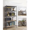 SONGMICS 5-Tier Storage Shelves, Garage Storage, Boltless Assembly, Adjustable Shelving Unit, Load 1929 lb, for Shed Warehouse Basement Kitchen - image 3 of 4