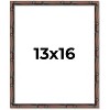 PosterPalooza | 13x16 Bamboo Picture Frame, UV Acrylic, 4 Finishes - Brown, Black, Gold, and Natural - 2 of 4