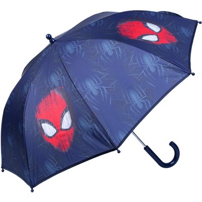 Disnye Marvel The Amazing Spider-Man Fade into Darkness Cartoon Stick Umbrella for Kids