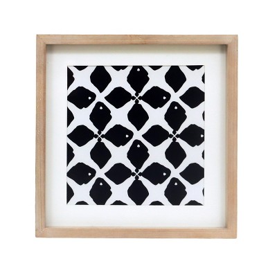 VIP Wood 11.75 in. Black Art Print Frame