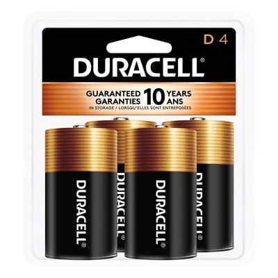 Duracell Coppertop D Batteries Alkaline Battery Target