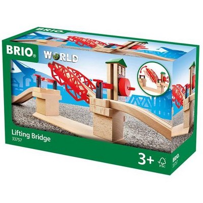BRIO Lifting Bridge 33757 Toy Vehicle Track 3pcs