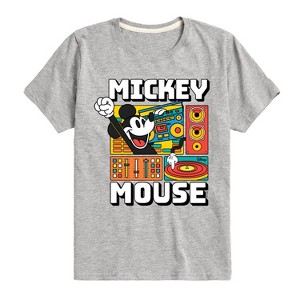 Boys' - Disney - Mickey Wave Form Short Sleeve Graphic T-Shirt - 1 of 4