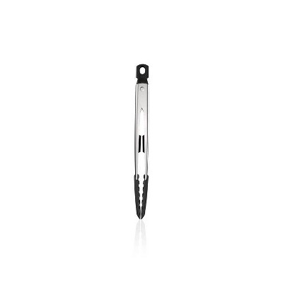 Stainless Steel and Silicone 3-Piece Utensil Set with Stand