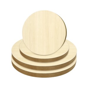 Empire DigiLabs Round Unfinished Wood Art Canvas - 1 of 3