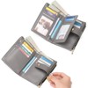 FATMOON Women’s Wallet - RFID Blocking Leather Wallet with Detachable Wristlet 17 Card Slots & Zippered Pockets–for Everyday, Travel - 2 of 4