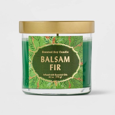 Lidded Glass Jar 2-Wick Balsam Fir Candle - Opalhouse™