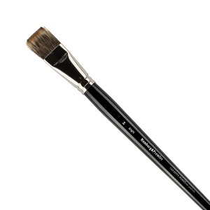 Creative Mark Hamburg Premiere Professional Oil Painting Brushes - Bright Oil Paint Brush - Handmade in Germany, Natural & Synthetic Hair Blend, Long - 1 of 4