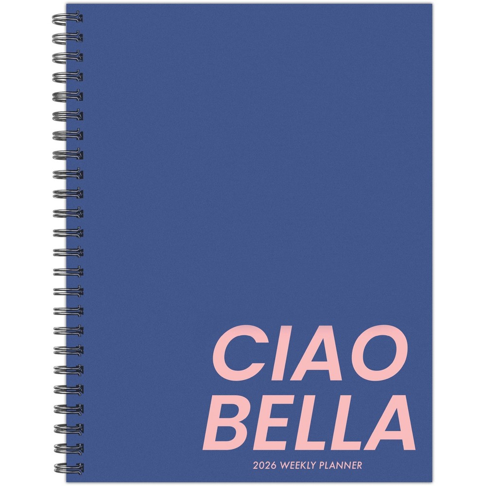 Willow Creek Press 6.5"x8.5" 2026 Ciao Bella Weekly/Monthly Softcover Planner