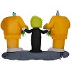 Gemmy Halloween Inflatable Beetlejuice Scene, 5 ft Tall, Multi - 4 of 4