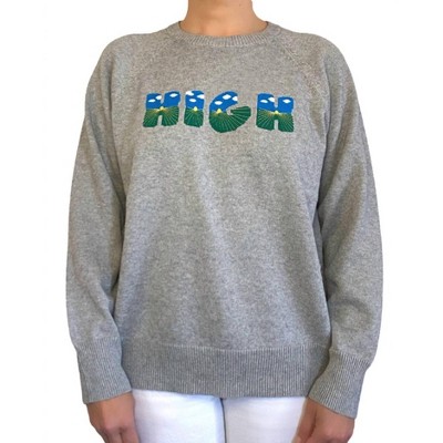 Women's High Long Sleeve Sweater - Replica Los Angeles