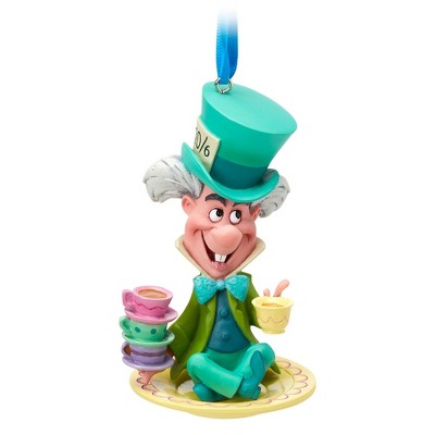 Alice in Wonderland Mad Hatter Christmas Tree Ornament - Disney store