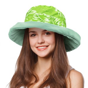 Tirrinia Women's Cotton Bucket Hats for Garden, Beach, Travel and Outdoor, Garden Party - 1 of 4