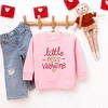 The Juniper Shop Little Miss Valentine Toddler Graphic Sweatshirt - 2 of 3