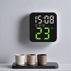 REGALWOVEN  Digital Corded Electric Plastic Dimmable Alarm Clock 3.9"L x 1.6"W x 4.3"H 1 Pc - 2 of 4
