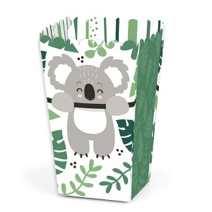Big Dot of Happiness Koala Cutie - Bear Birthday Party and Baby Shower Favor Popcorn Treat Boxes - Set of 12 - 1 of 4