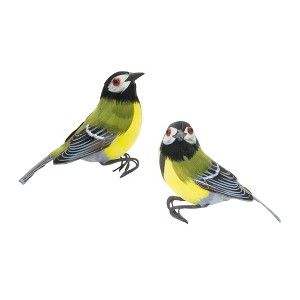 Melrose Feathered Bird Accent (Set of 12) - 1 of 4