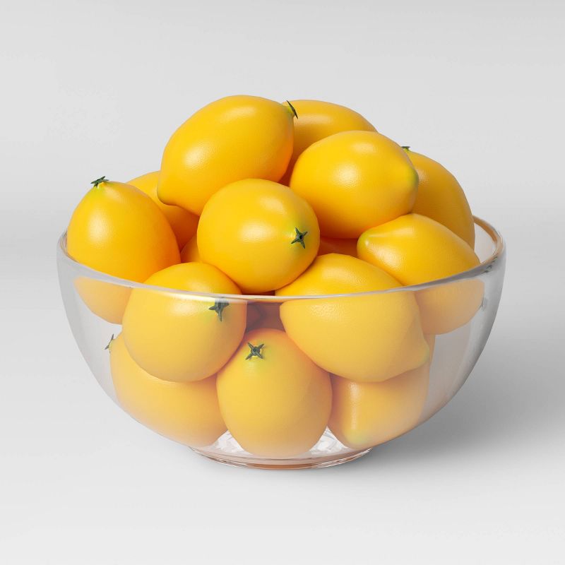 10pc Decorative Lemon Filler Yellow - Threshold&#8482;, 1 of 10