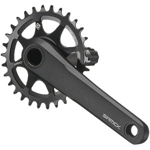 Samox TAM38 Fat Bike Crankset - 170mm, 11-Speed, 30t, Direct Mount Samox, 24mm CrMo Crank Spindle, For 120mm BB Shell, - 1 of 1