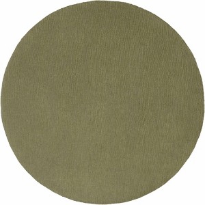Hauteloom Brockton Solid Black Wool Rug - 1 of 4