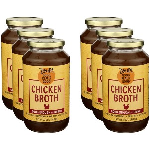Zoup Good Really Good Chicken Broth - Case of 6 - 32 oz - 1 of 2