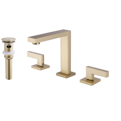 Gold-Copper Bathroom Faucet