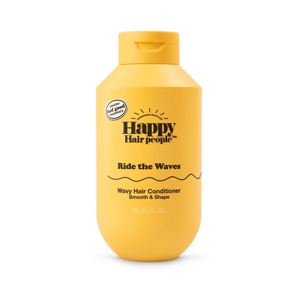 Happy Hair People Ride The Waves Conditioner - 12 fl oz: Curly Hair, Orange Scent, Vegan, Paraben-Free