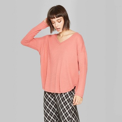 Wild-fable-waffle-knit-tee