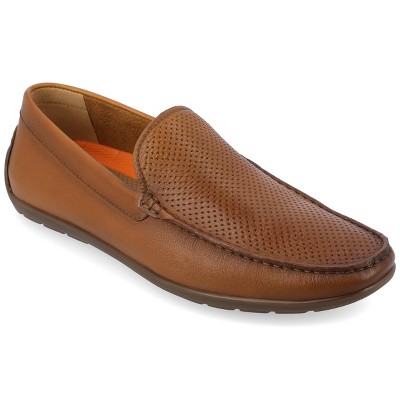 Thomas & Vine Mens Jaden Moc Toe Slip-on Driving Loafer