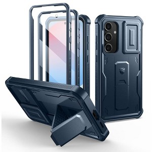 Dexnor for Samsung Galaxy S24 FE Case with Built-in Slide Camera Cover & Screen Protector & Kickstand - 1 of 1