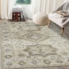 Area Rug Vintage Rug Low-Pile Oriental Distressed Carpet Boho Rug for Living Room Bedroom Nursery Kitchen - 2 of 4