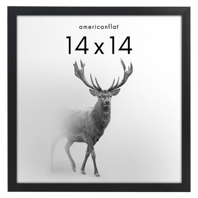 Americanflat Gallery-Style Picture Frame to Secure Artwork, Prints, and Photos