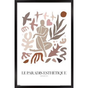 Trends International Reinders: Estetique - Le Paradis Esthétique Framed Wall Poster Prints - 1 of 4