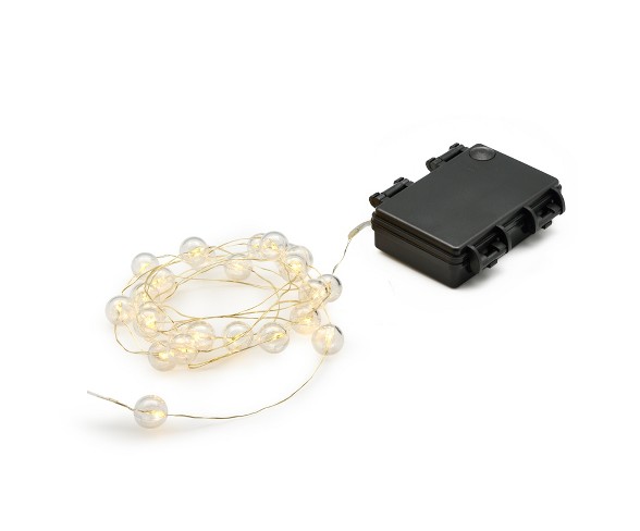 25ct Outdoor LED Mini String Lights Small Globes - Project 62