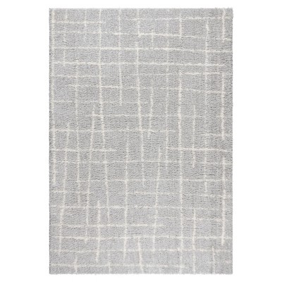 Gertmenian Thayer Benson Modern Abstract Bedroom Livingroom Easy Care Plush Microfiber Shag Indoor Area Rug