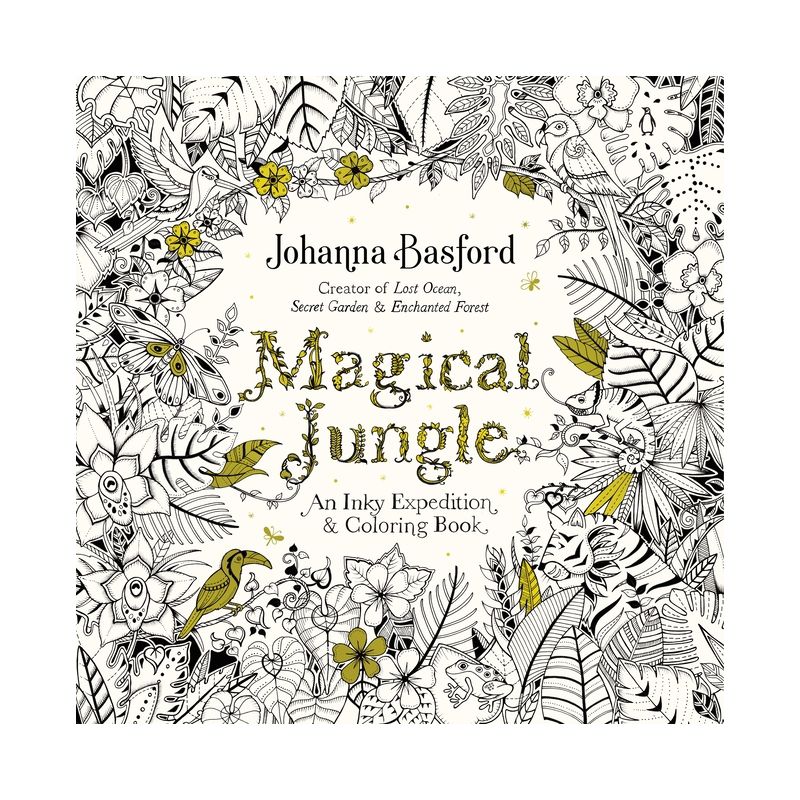 Magical Jungle by Johanna Basford (Paperback), 1 of 2