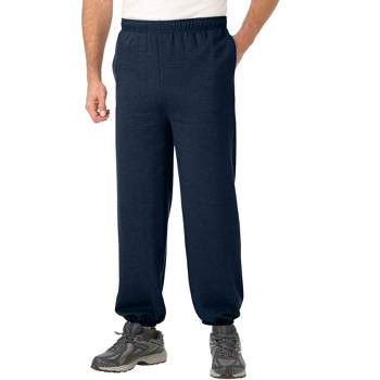 KingSize Men's Big & Tall Fleece Elastic Cuff Sweatpants