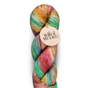 Woolweave Fingering Yarn - Hand Dyed Variegated Yarn - 75% Merino Wool ...