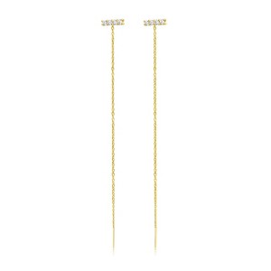 Benevolence LA 14k Gold Chain Earrings for Women - 1 of 4