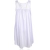 JEFFRICO Womens Sleeveless Nightgowns Sleepwear Soft Pajama Dress Nightshirts - 4 of 4