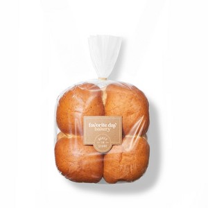 Wheat Hamburger Buns - 16oz/8ct - Favorite Day™ - 1 of 3