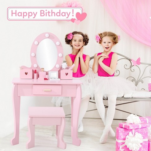 Girls princess vanity sales