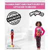 Miraculous Vesperia Rena Rouge Cat Noir Girls Pajama Shirt and Pants Sleep Set Little Kid to Big Kid - image 2 of 4