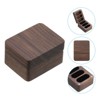 Unique Bargains Wooden Handmade Ring Box Jewelry Storage - image 3 of 4