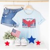 Simply Sage Market Women's Land Of The Free Eagle Short Sleeve Graphic Tee - 3 of 4