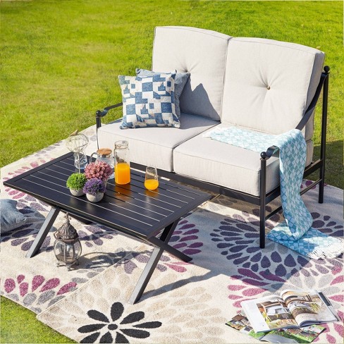 Wayfair patio best sale furniture conversation sets