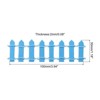 Unique Bargains Decorative Miniature Garden DIY Mini Ornament Picket Fence - 2 of 4