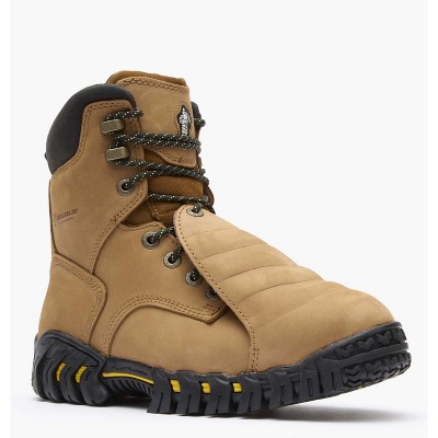 Men's Michelin Pilot Sledge Toe Metatarsal Work Boots, XPX781, Brown
