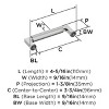 Amerock Balata Pull for Cabinets, Drawers, and Furniture - 3 of 4